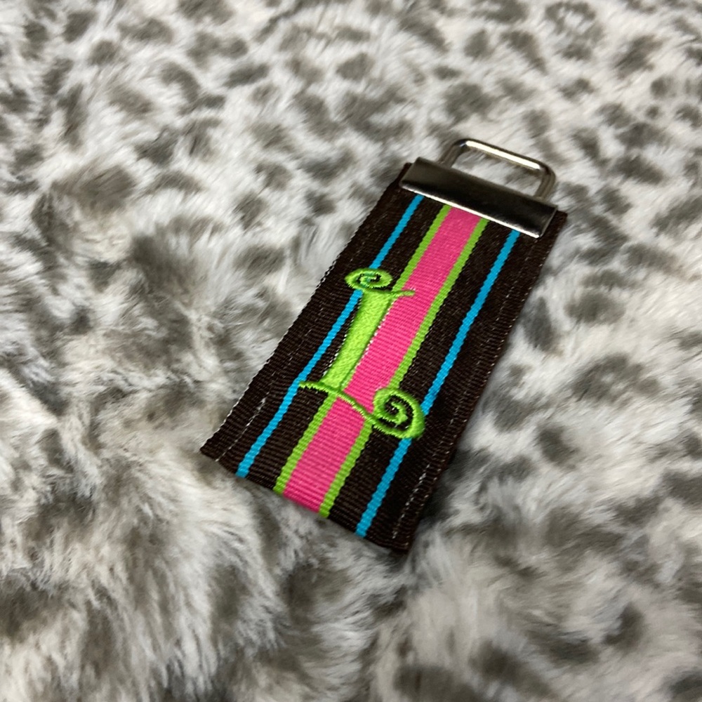 Monogram Keychain L